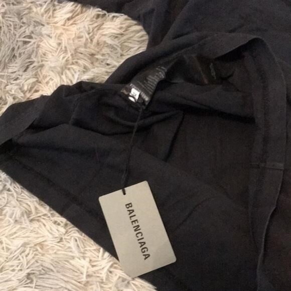 New Authentic BALENCIAGA Paris Sunset Graphic T-Shirt Oversize fit size XS - Picture 2 of 11